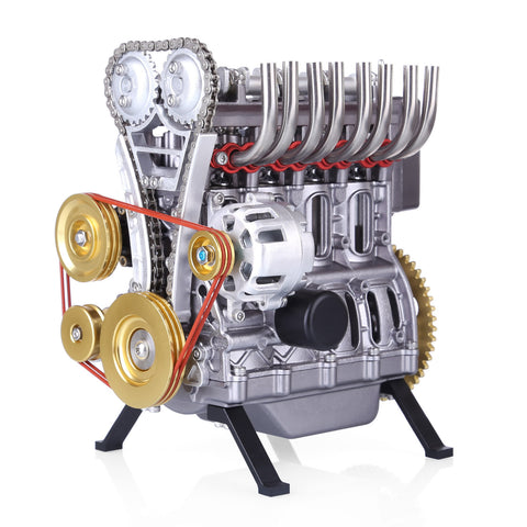 TECHING L4 Motor Modellbausatz, Der Funktioniert - 364 Teile 9