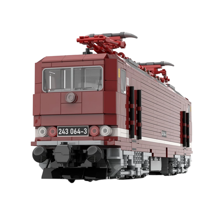 MOC-221512 Electric Locomotive BR243 of the Deutsche Reichsbahn(Dynamic Version/1328PCS) enginediyshop
