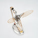 3D Metal Mechanical Hummingbird Dynamic Bionic Bird Model with Transmission DIY Assembly Kit enginediyshop