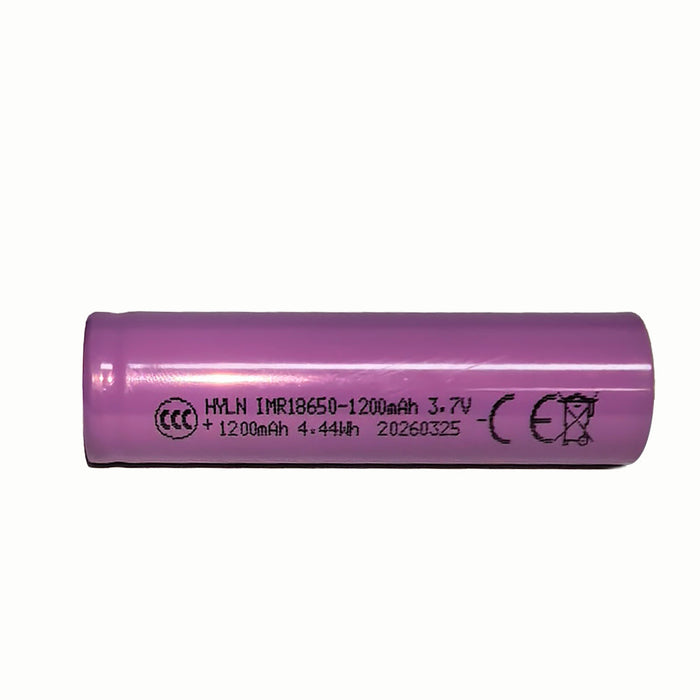 18650 Rechargeable Lithium Ion Batteries 3.7V 1200mAh Power Battery Set for Model Engines CDI Ignition Systems and DIY Equipment 2Pcs enginediyshop
