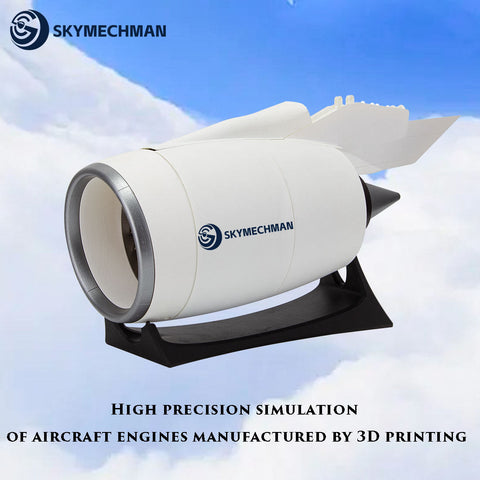 SkyMech NTR-900 Building a 1/30 Turbofan Engine Model Kit-Build Your Own Turbofan Engine that Works enginediyshop