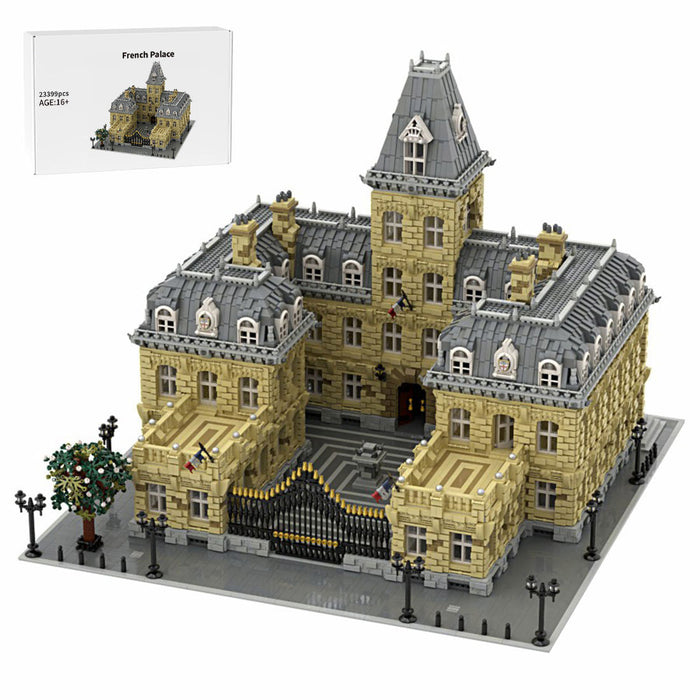 MOC-70573  French Palace 10th Anniversary Edition  French Palace V2.0 Bricks DIY Building Block Small Particle Model（23399PCS) enginediyshop
