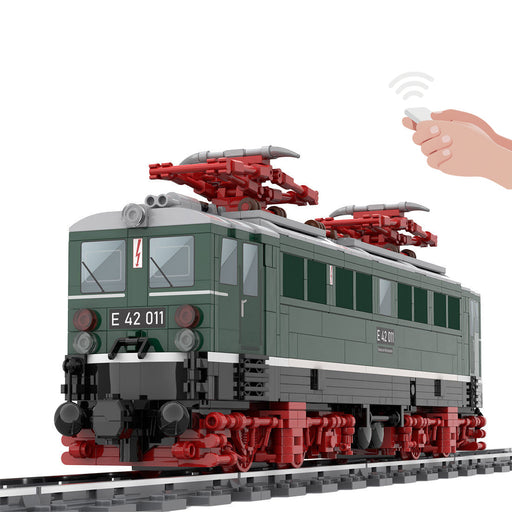 MOC-133607 Electric Locomotive E42 (Holzroller) Model Building Blocks Set (Speed Control Dynamic Version/1375PCS) enginediyshop
