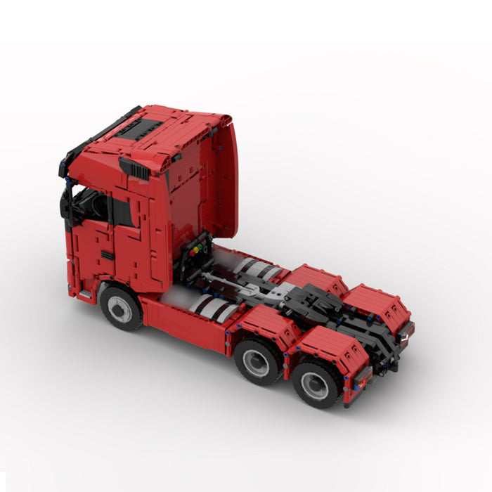 MOC-1/17 Scale Volvo FH16 Truck Building Blocks Set(Dynamic Version)