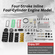 TOYAN FS-L400BGC 4-Cylinder 4 Stroke OHC L4 14cc Inline Water-Cooled Gasoline Engine Model for RC Model Car Ship Airplane enginediyshop