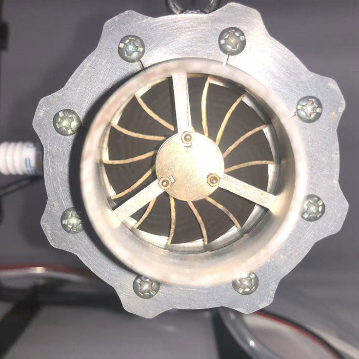 Miniature Turbofan Engine Model - Removable and Maintainable Jet Engine with Liquid Gas Combustion - Collectible Display for Aviation Enthusiasts & Adults enginediyshop