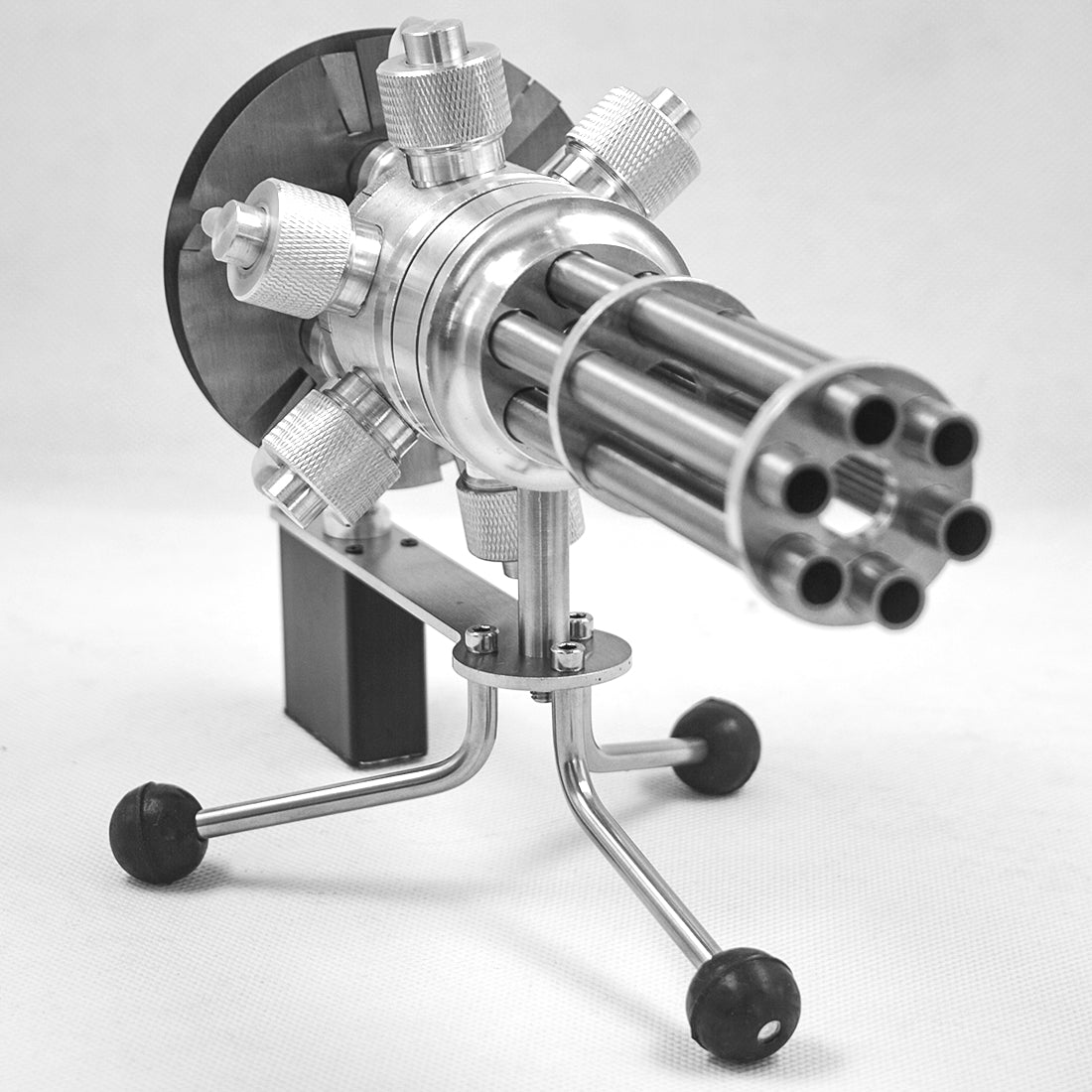 Engine Gun 6 Cylinder Stirling Engine Novel Gatling Blaster Design Engine Motor M ...