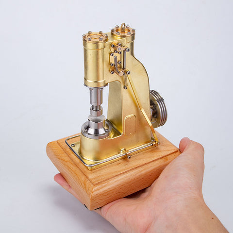 Miniatur-Modell einer Messing-Kolben-Schmiedemaschine für die industrielle Schmiede 5