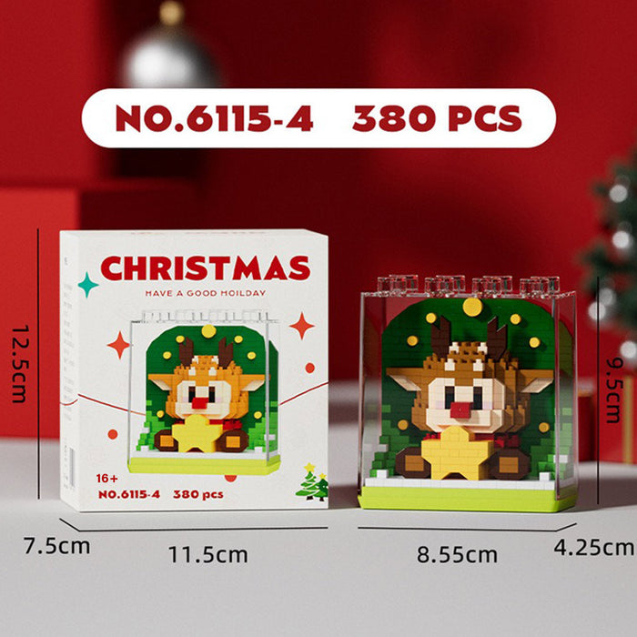 4 in 1 Christmas Star Gift Box Building Blocks Set (1565PCS) enginediyshop