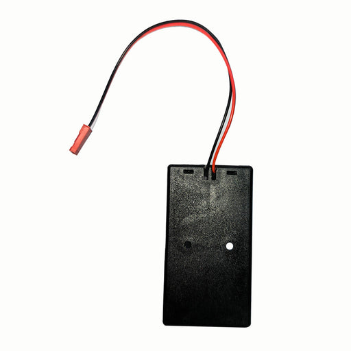 Portable Battery Holder for 18650 Lithium Batteries Easy Install Battery Case with Cover for Model Engine Power Supply and DIY Modification (JST Connector) enginediyshop