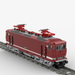 MOC-221512 Electric Locomotive BR243 of the Deutsche Reichsbahn(Dynamic Version/1328PCS) enginediyshop