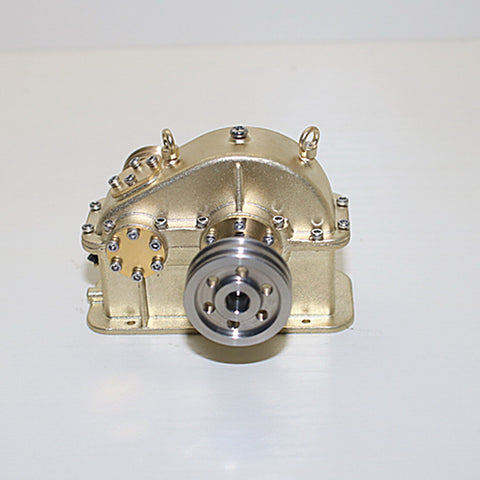 Miniatur-Getriebemotor aus Messing für Dampfmaschinen und Verbrennungsmotoren 5