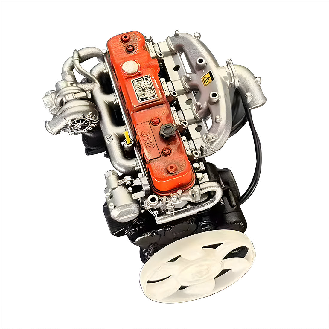 Inline10 Engine 1/10 Scale Resin Inline Four-Cylinder Functional Vintage Diesel Engine ...