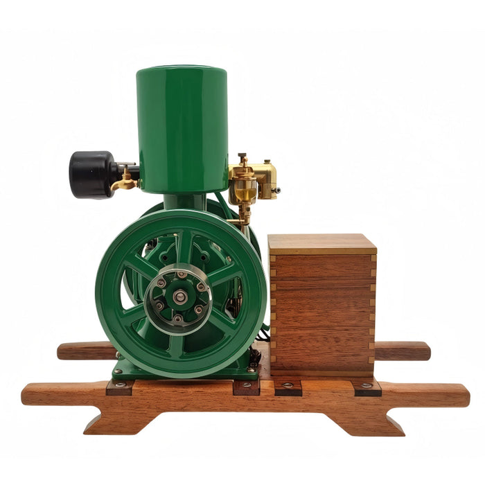 RETROL & OKMO N01 1/5 Scale Hit and Miss  Four-Stroke Stationary Cement Mixer Gasoline Engine  Model RTR Version enginediyshop