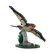 MOC BarnSwallow Flying Bird Model with Movable Head and Wings Display Model Kit (226 PCS) enginediyshop