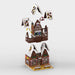 MOC-199764 Winter Village Pastry Shop Christmas Building Blocks Set (1904PCS) enginediyshop