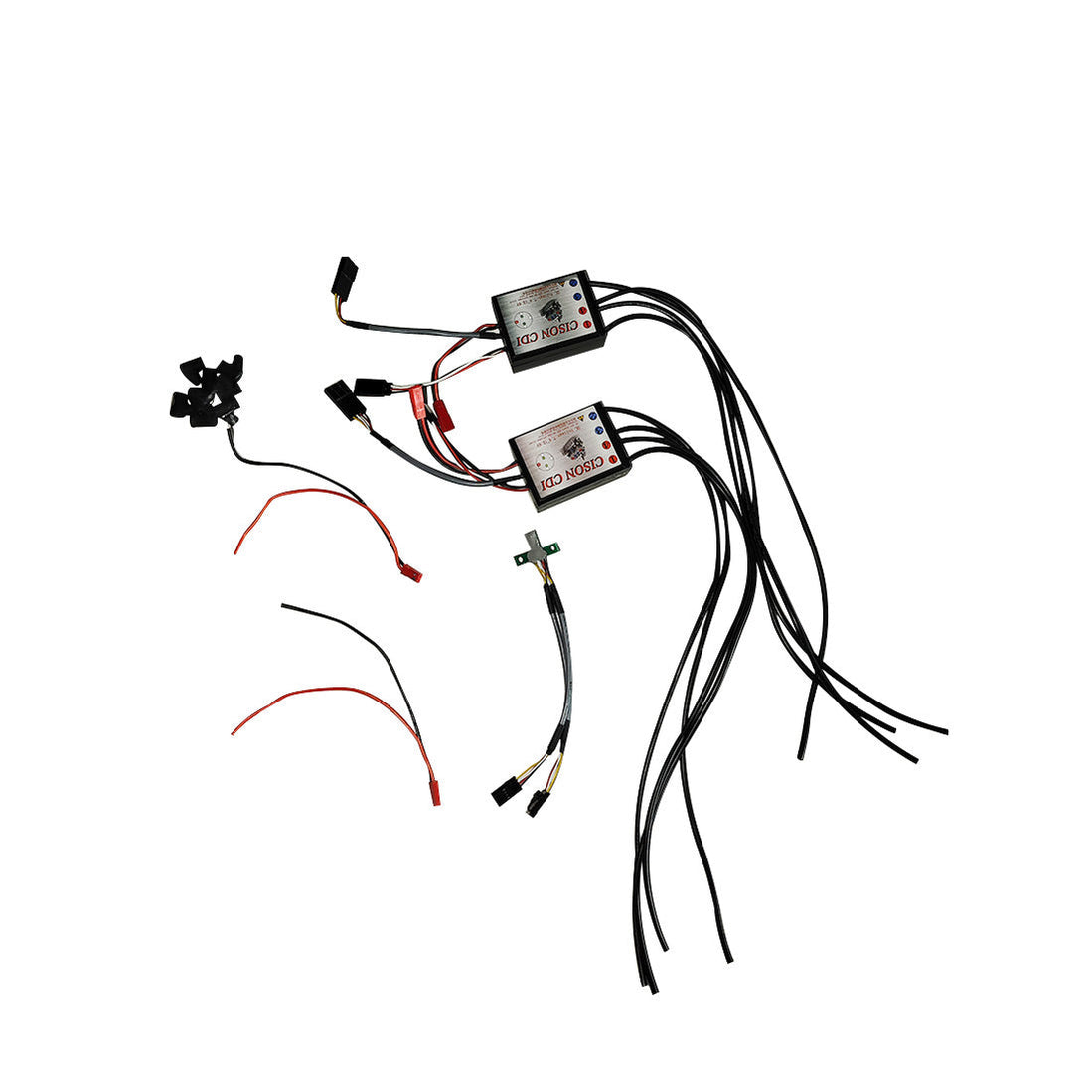 CDI Ignition*2 & Hall Sensor Set for TOYAN×HOWIN FS-V800G Gasoline Eng ...