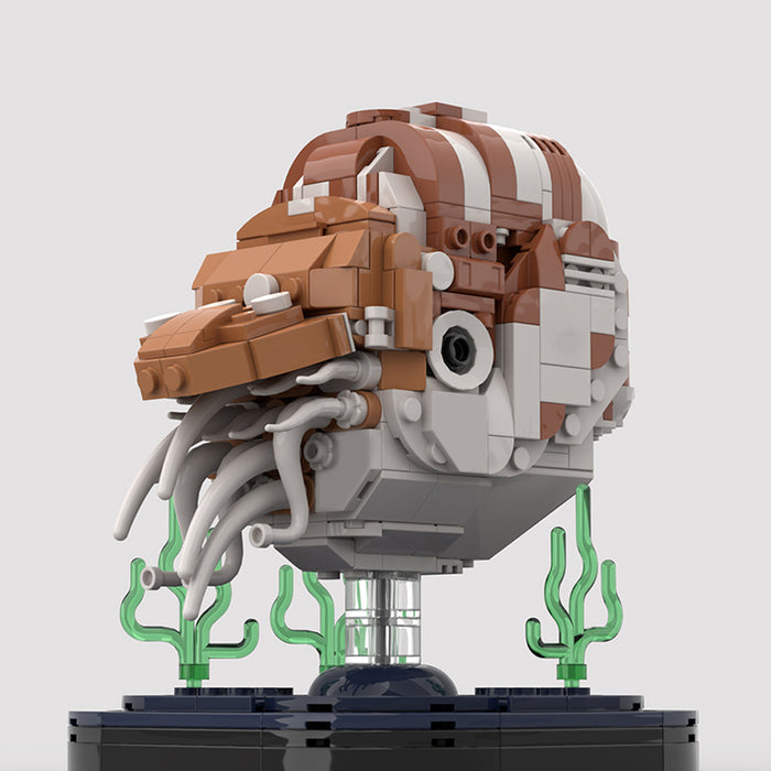 MOC-229757 Pearl Nautilus Marine Creature Building Blocks Set(426PCS) enginediyshop