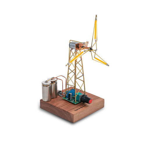 PUNKBUILD Industrial Style Metal Wire Windmill Lamp DIY Kit enginediyshop