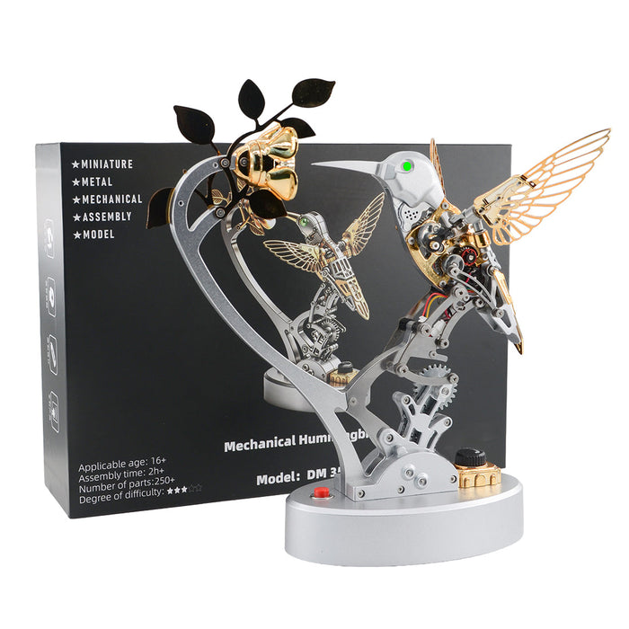 Mechanical Bird Steampunk Metal DIY Assembly Model Kit (250+PCS) enginediyshop