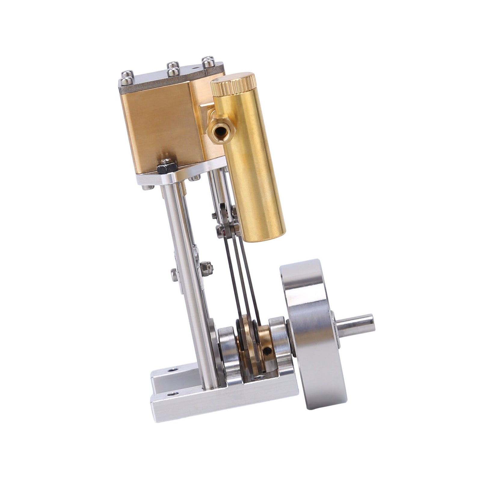 V1313 Mini Vertical Single-Cylinder Steam Engine Model with Reversing ...