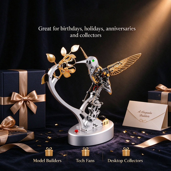 Mechanical Bird Steampunk Metal DIY Assembly Model Kit (250+PCS) enginediyshop