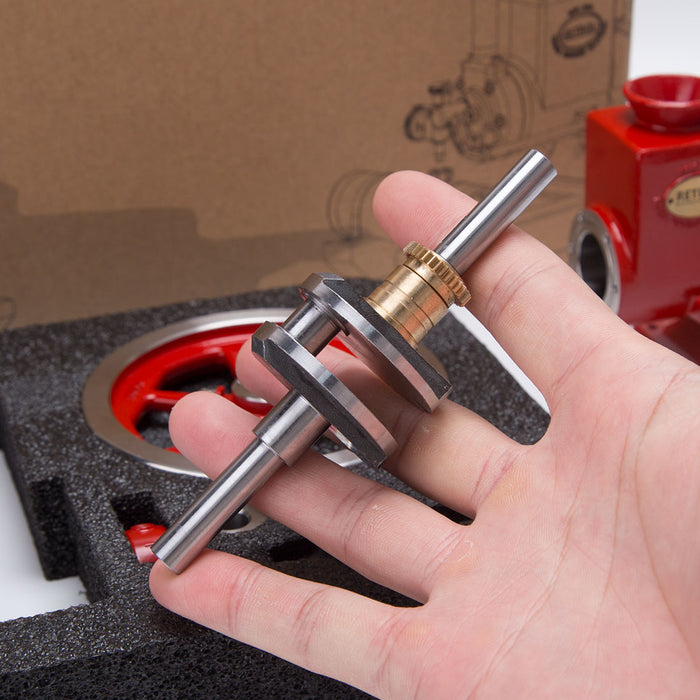 RETROL HM-01 7cc Antique Hit and Miss Model - Working 4-Stroke Horizontal Stationary IC Engine