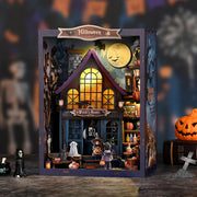 Gothic Haunted Castle 3D Wooden DIY Miniature Horror House Kit, Halloween Desktop Decoration & Creative Gift (237PCS) enginediyshop