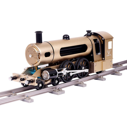 TECHING Dampflokomotive Zug Modellbausatz, der funktioniert - 387 Teile 5