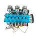 RUIFEIYA V12-180 180cc 1/4 Scale V12 4-Stroke Gasoline Engine Model – DOHC 48-Valve Water-Cooled Engine with ECU, CDI & Electric Start enginediyshop