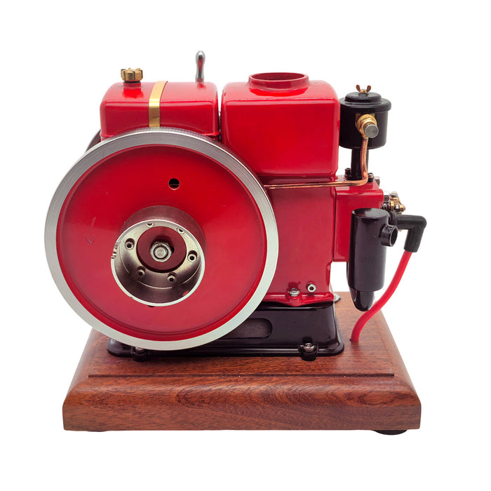 RETROL & OKMO 916 Vintage Stationary Horizontal Single Cylinder 4-Stroke Gasoline Engine Model RTR Version enginediyshop