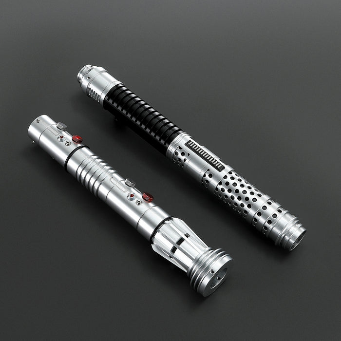 Double-Bladed Saber– Darth Maul Edition Lightweight Aluminum Alloy Hilt Illuminated Customizable Saber