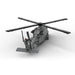 MOC-198409 1/35 Scale UH-60 American Military Helicopter Building Blocks Set (956PCS/V3 Version) enginediyshop