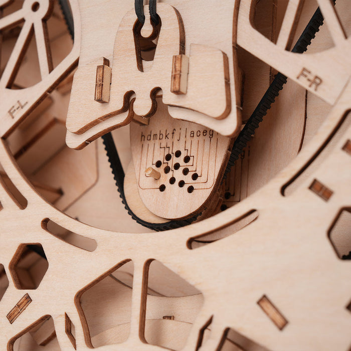 W12 Engine Model Kit – 1400+ PCS Motorized Wooden 3D Simulation Engine – DIY STEM Mechanical Engineering Display & Educational Model enginediyshop