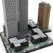 MOC-177998 1/800 Scale Landmark Architecture Twin Towers Street Scene DIY Assembly Building Blocks Set (7129PCS) enginediyshop