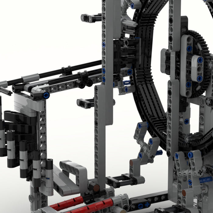 MOC  Synchronized Transmission Building Block Module, Mechanical Gear and Linkage Model-926PCS enginediyshop