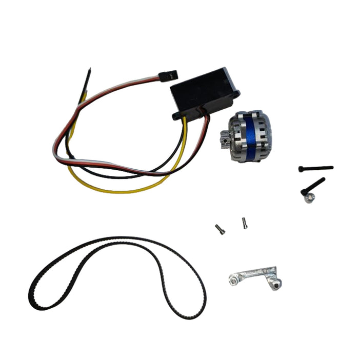 65W High-Power Micro Generator DIY Conversion Kit, Rectifier Voltage Regulator Module with Mounting Bracket and Belt for CISON LS-52 V8 Engine Model enginediyshop