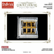 MOC-77106 The Court House Building Blocks DIY Small Particle Model without Stickers(13905PCS ） enginediyshop