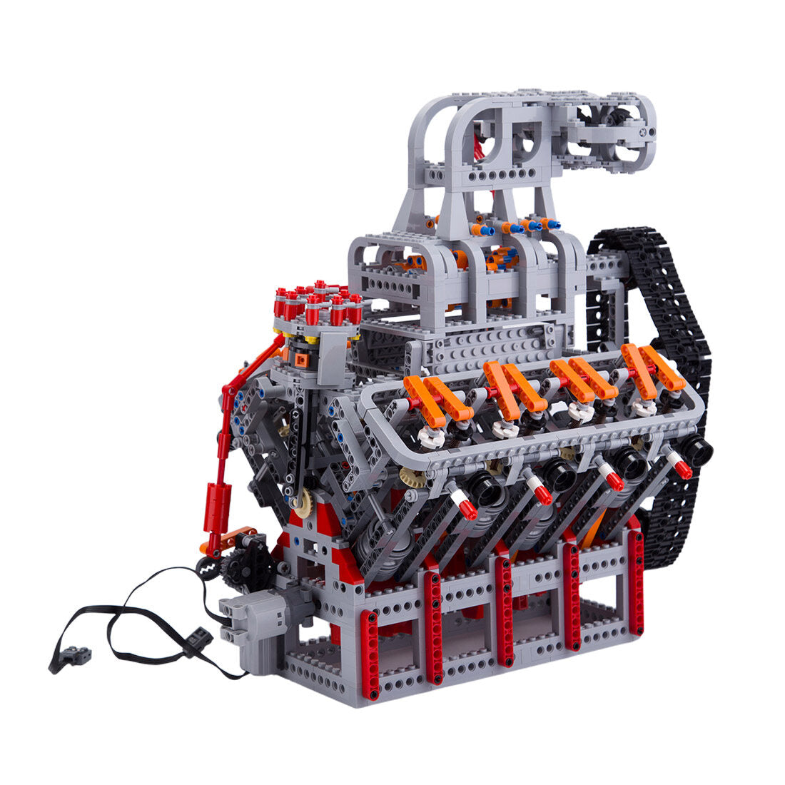 HOLDEN OHV 5.0L V8 Motor MOC Engine Model Building Blocks - 2106PCS ...