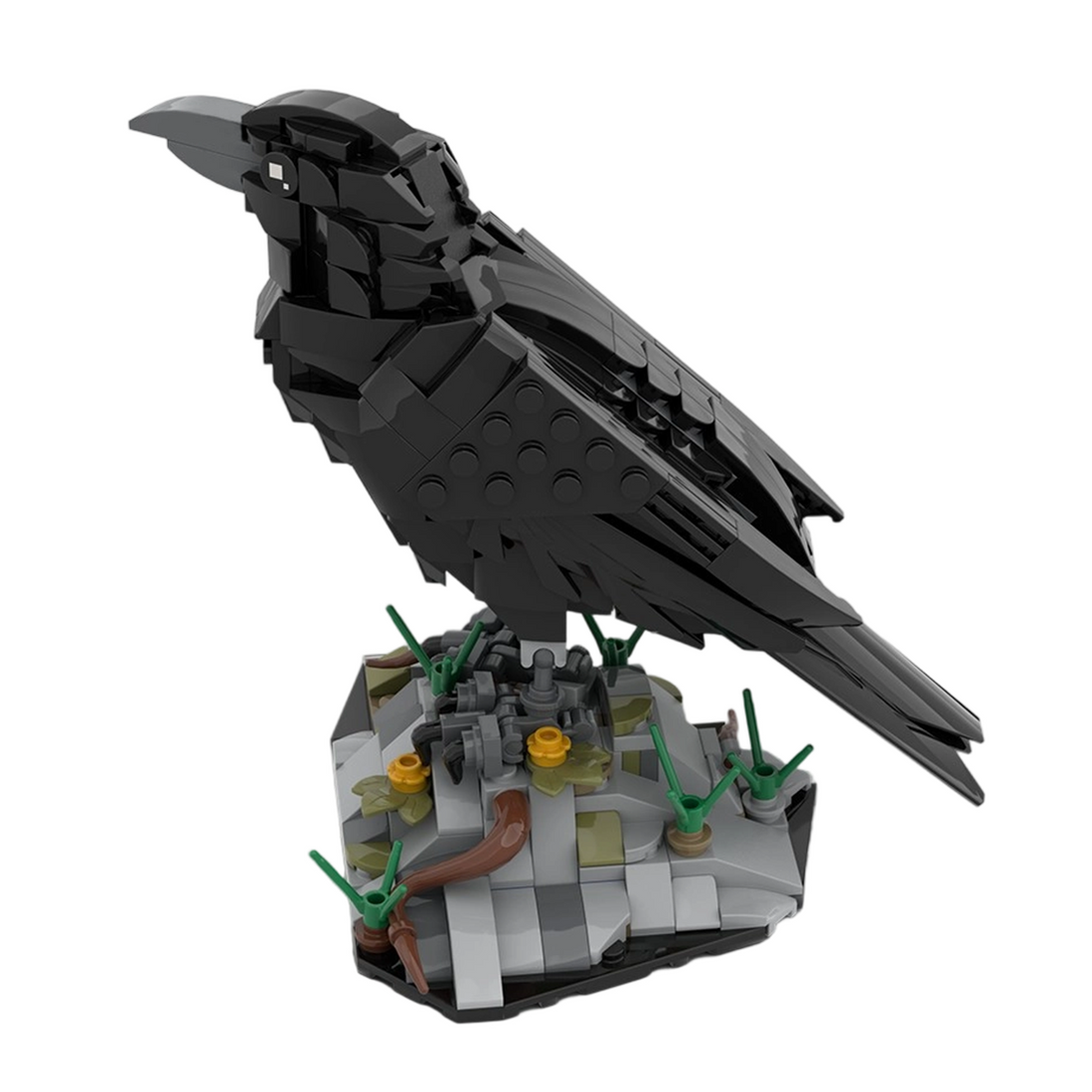 MOC-217187 Raven Bird Building Blocks Set (357PCS) — enginediyshop