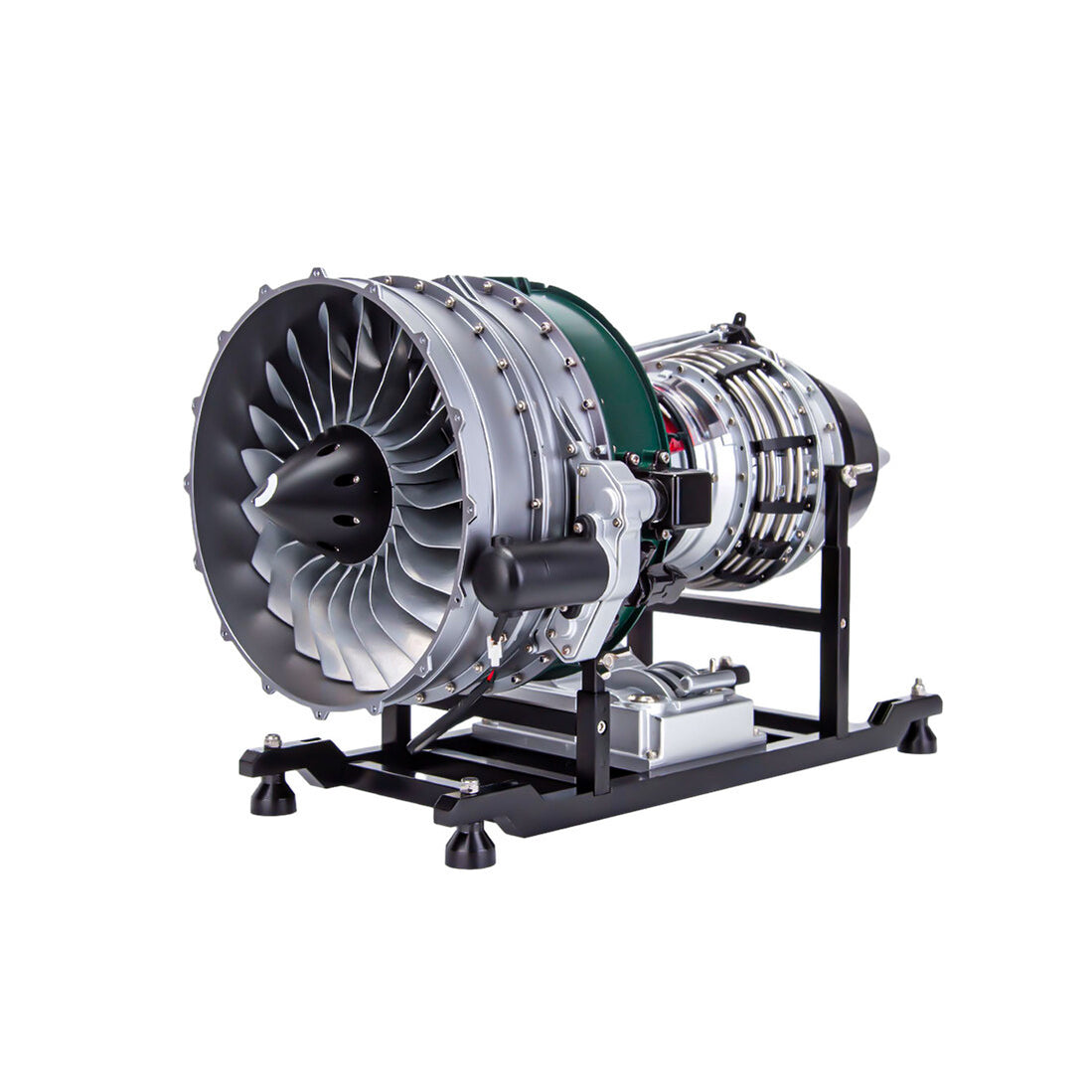 TECHING Mechanical Dual-Spool Turbofan Engine Model Kit — enginediyshop