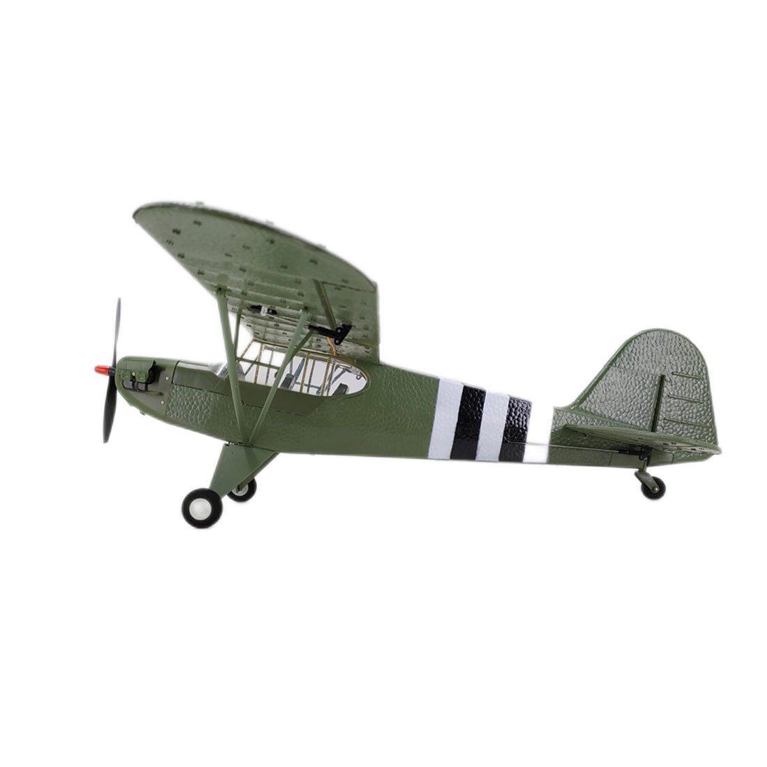 1/16 WWII PIPER J-3 CUB RC 4CH Brushless Fixed-wing Aircraft Model Mil ...
