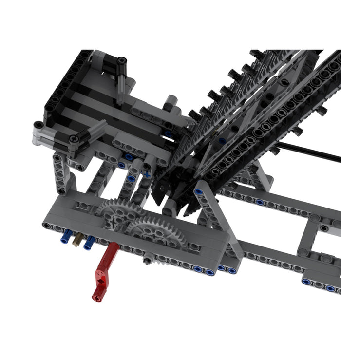 MOC Family Interactive Building Block Module, Mechanical Ball Transfer Machine-368PCS enginediyshop