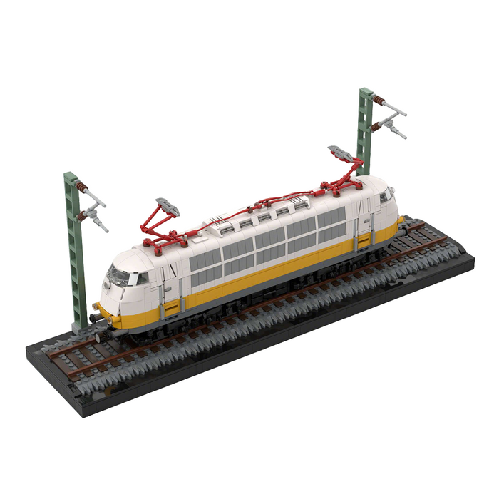 MOC-212136 BR103 Airport Express Building Blocks Set (Dynamic Version/2573PCS) enginediyshop