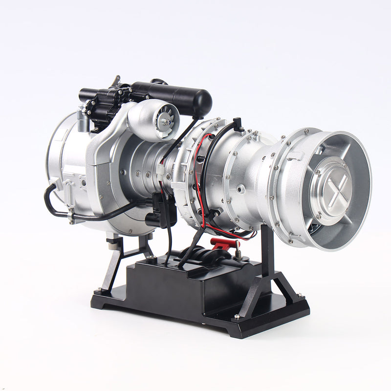TECHING×SKYMECHMAN 1/4 Scale Metal Simulation Electric Military Helicopter Turboshaft Engine Model Kit