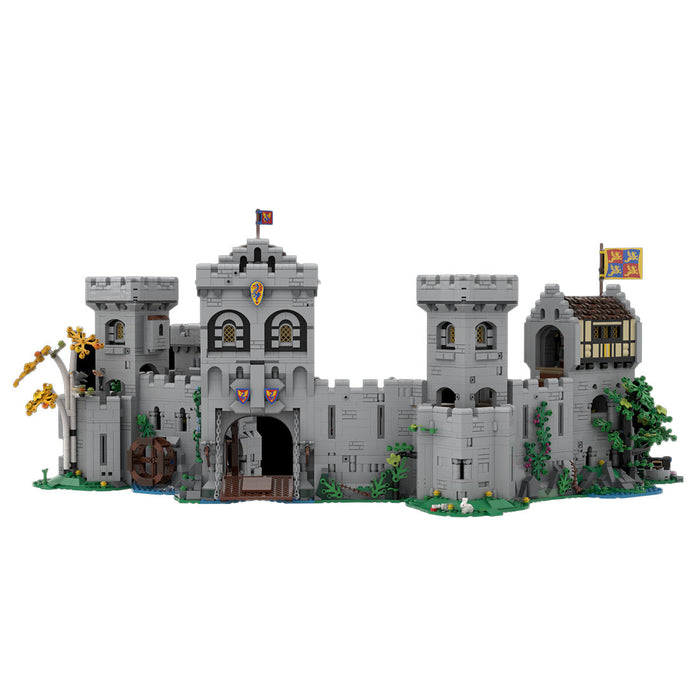 MOC-144534 Medieval Knight's Castle - 10305 Modular Expansion Model Small Particles Building Blocks Set (5391 PCS) enginediyshop