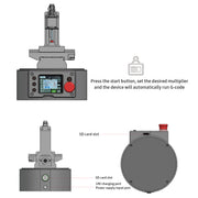 Ultra Mini Desktop CNC Machine Model with G-Code Control enginediyshop
