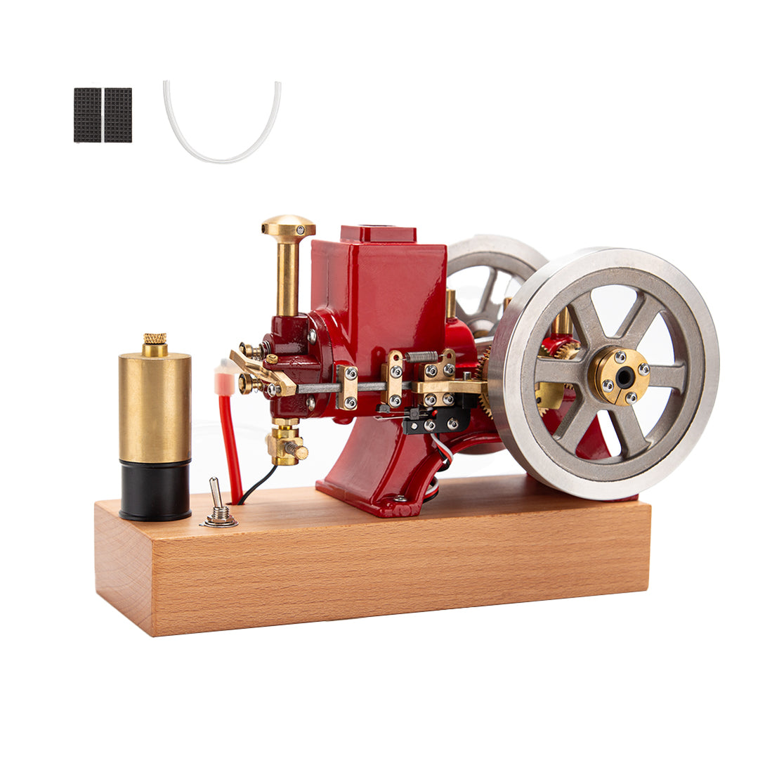 Missing Engine Hit and Miss Engine that Works - ENJOMOR 6cc Antique 4-Stroke Gas IC E ...