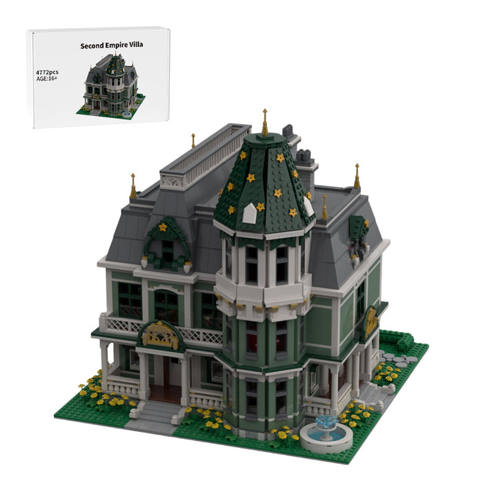 Classic Victorian Residence European Town House Building Blocks Set-4772PCS enginediyshop