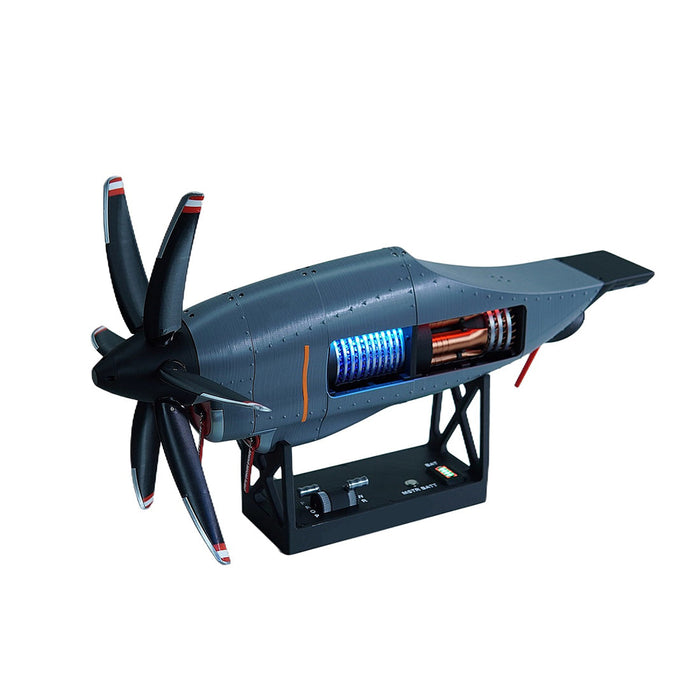 1/6 Scale C130 FMD 3D-Printed Variable-Pitch Turboprop Engine Model, STEM Educational Tool enginediyshop